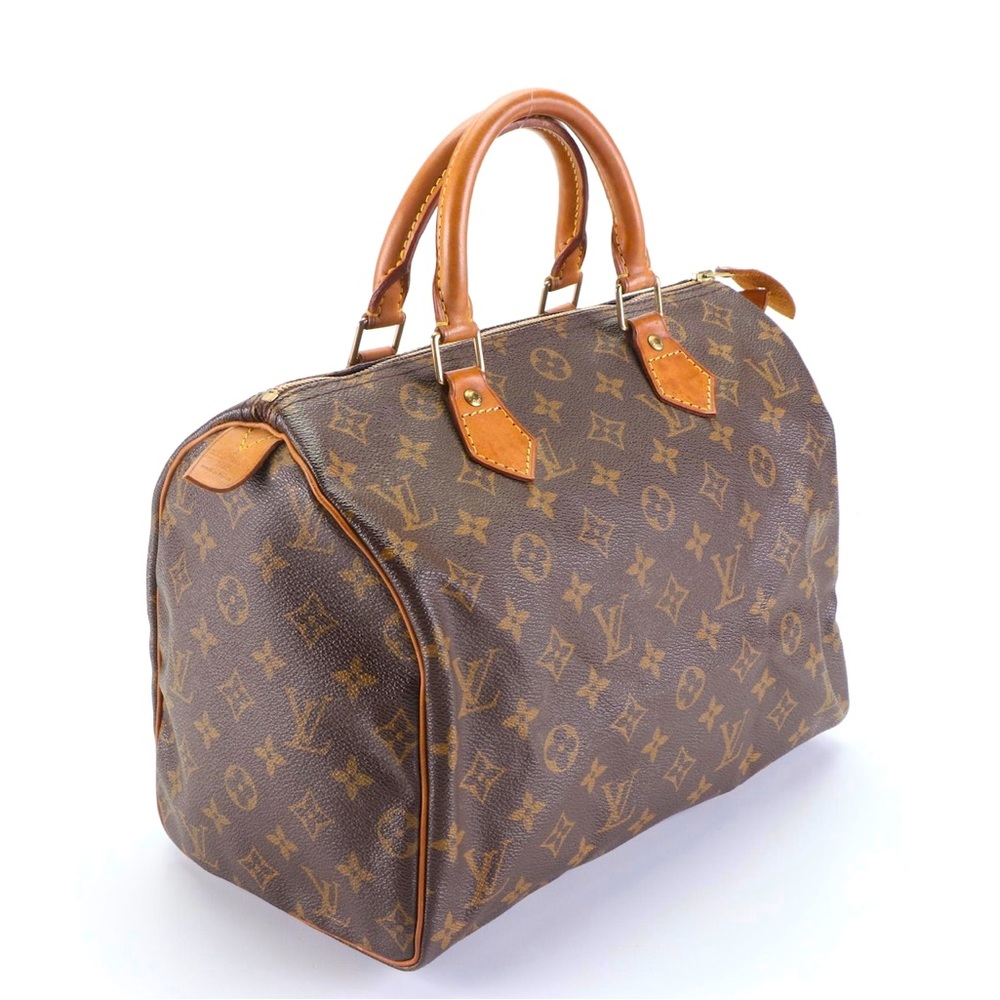 Sold via Merc ❌ Louis Vuitton • Classic Monogramm Logo Speedy 30 EXC. Condition - Picture 2 of 7